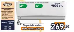 Iper La Grande Argo condizionatore monosplit Newage Plus 9 offerta