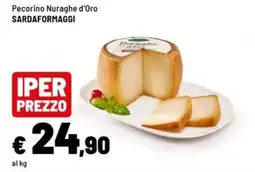 Iper La Grande Pecorino Nuraghe d'Oro Sardaformaggi offerta