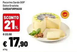 Iper La Grande Pecorino Sardo DOP Dolce Graziola Sardaformaggi offerta
