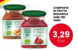 Interspar Scelta Verde Bio composta di fragola biologica offerta