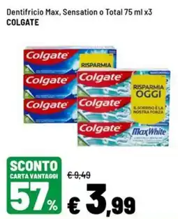 Iper La Grande Dentifricio Colgate offerta