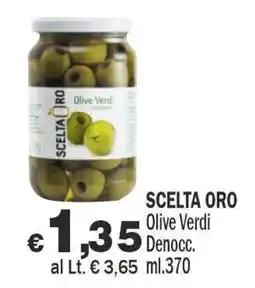Primo Prezzo Scelta Oro Olive Verdi offerta