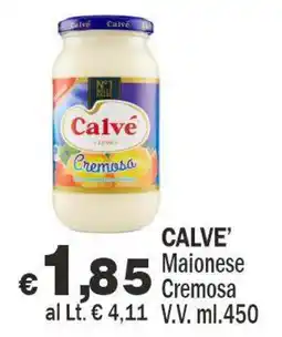 Primo Prezzo Calvé Maionese Cremosa offerta