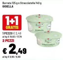 Iper La Grande Burrata o Stracciatella Gioiella offerta