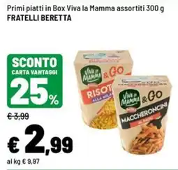 Iper La Grande Primi piatti in Box Viva la Mamma assortiti offerta