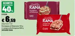 Iper La Grande Parmigiana di Melanzane o Lasagne alla Bolognese offerta