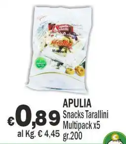 Primo Prezzo Apulia Snacks Tarallini offerta