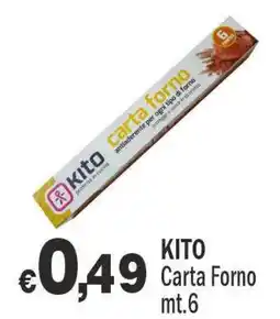 Primo Prezzo Kito Carta Forno offerta