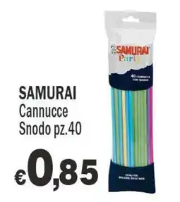 Primo Prezzo Samurai Cannucce offerta