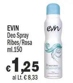 Primo Prezzo Evin Deo Spray offerta