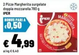 Iper La Grande Pizze Margherita Iper offerta