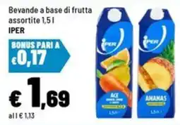 Iper La Grande Beverande a base di frutta Iper offerta