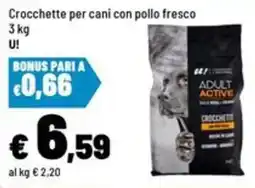 Iper La Grande Crocchette per cani con pollo fresco offerta