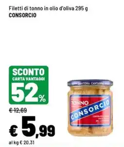 Iper La Grande Filetti di tonno in olio d'oliva offerta