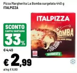 Iper La Grande Pizza Margherita La Bomba offerta