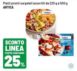Iper La Grande Piatti pronti surgelati assortiti ARTICA offerta