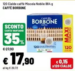Iper La Grande Cialde caffé Miscela Nobile offerta