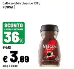 Iper La Grande Caffé solubile classico Nescafé offerta