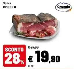 Iper La Grande Speck Crucolo offerta