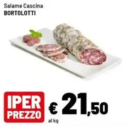Iper La Grande Salame Cascina Bortolotti offerta
