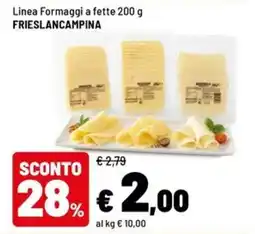 Iper La Grande Formaggi a fette Frieslancampina offerta