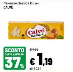 Iper La Grande Maionese classica Calvé offerta
