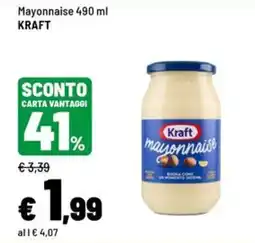 Iper La Grande Mayonnaise Kraft offerta