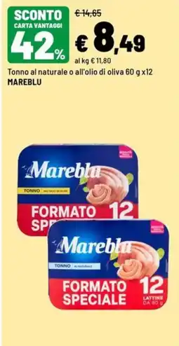Iper La Grande Tonno Mareblu offerta