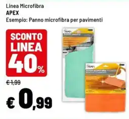 Iper La Grande Panno microfibra per pavimenti APEX offerta