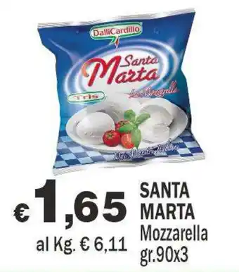 Primo Prezzo Santa Marta Mozzarella offerta