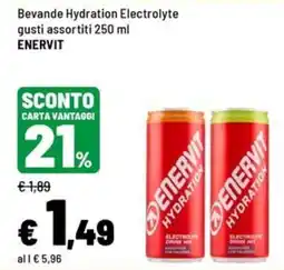 Iper La Grande Bevande Hydration Electrolyte ENERVIT offerta