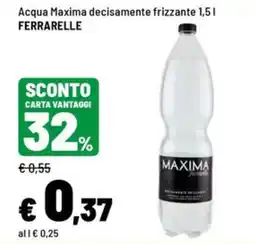 Iper La Grande Acqua Maxima decisamente frizzante offerta