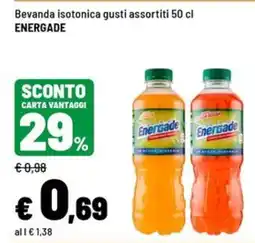 Iper La Grande Bevanda isotonica gusti assortiti Energade offerta
