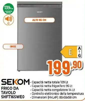 Sekom frigo da tavolo