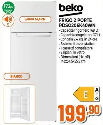 Beko frigo 2 porte