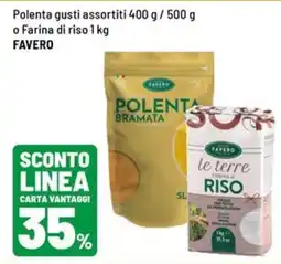 Iper La Grande Polenta Bramata FAVERO offerta