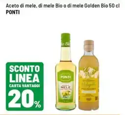 Iper La Grande Aceto di mele Ponti offerta