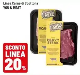 Iper La Grande Linea Carne di Scottona YOU & MEAT offerta