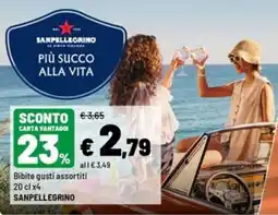 Iper La Grande Bibite gusti assortiti Sanpellegrino offerta