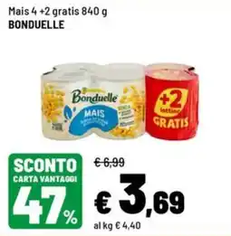 Iper La Grande Mais Bonduelle offerta