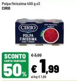 Iper La Grande Polpa finissima Cirio offerta