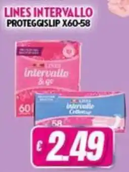 Vitulano Drugstore Lines intervallo proteggi slip offerta