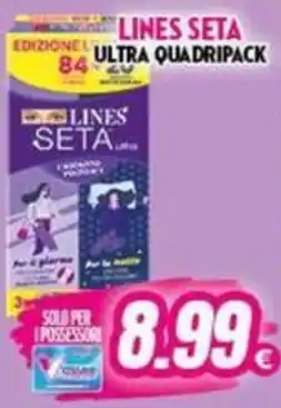 Vitulano Drugstore Lines seta ultra offerta