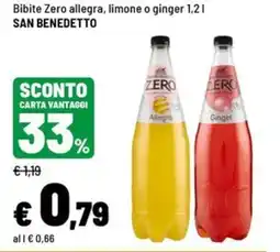 Iper La Grande Bibite Zero San Benedetto offerta