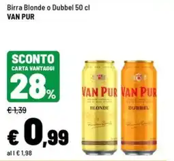 Iper La Grande Birra Blonde o Dubbel Van Pur offerta