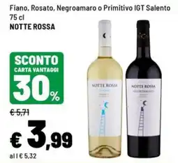 Iper La Grande Notte Rossa Fiano e Negroamaro offerta
