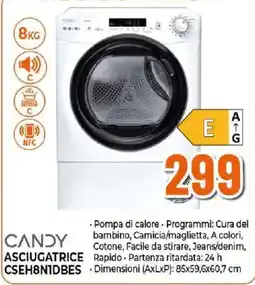Ipercoop Candy asciugatrice offerta