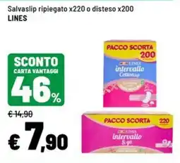 Iper La Grande Salvaslip Lines offerta