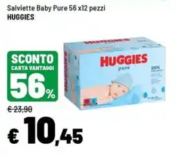 Iper La Grande Salviette Baby Pure Huggies offerta