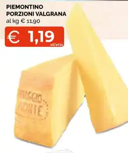 Mercatò Local Piemontino porzioni valgrana offerta